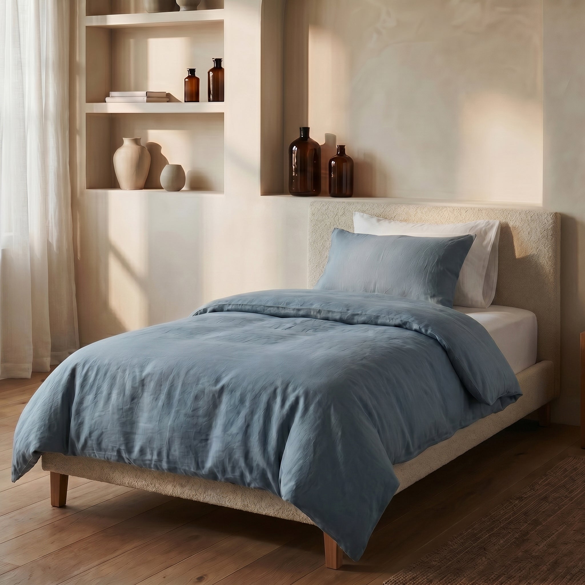 Stone washed  - Blauw