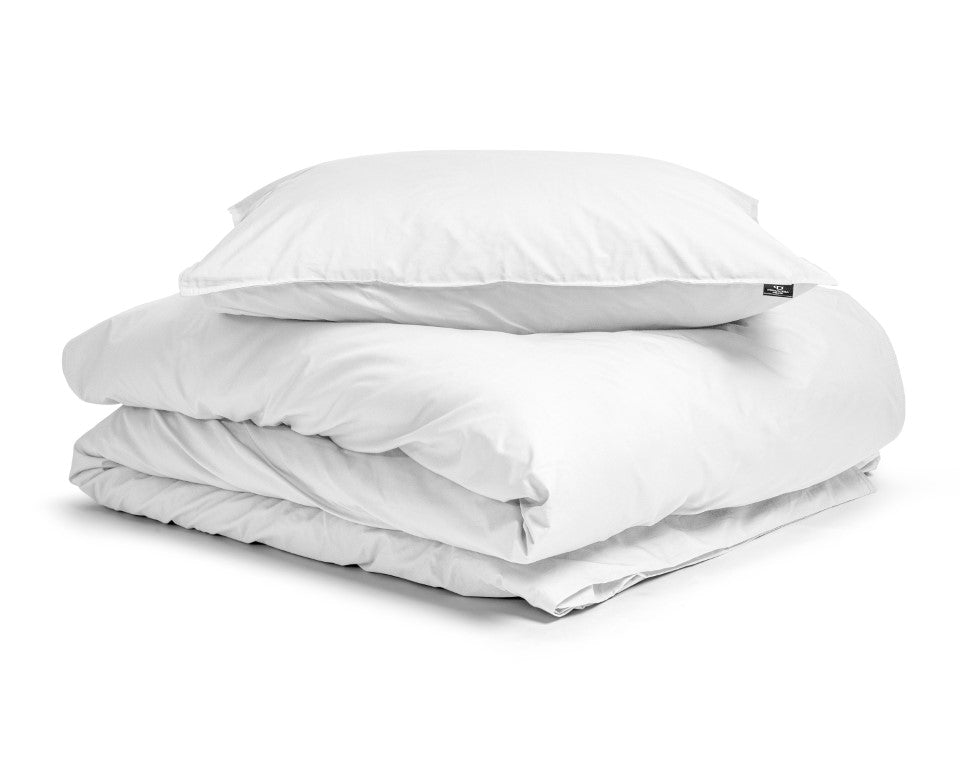 Egyptisch katoen uni dekbedovertrek