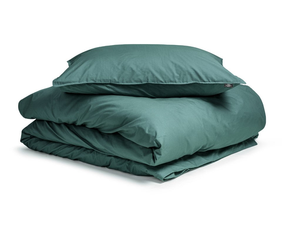 Egyptisch katoen uni dekbedovertrek