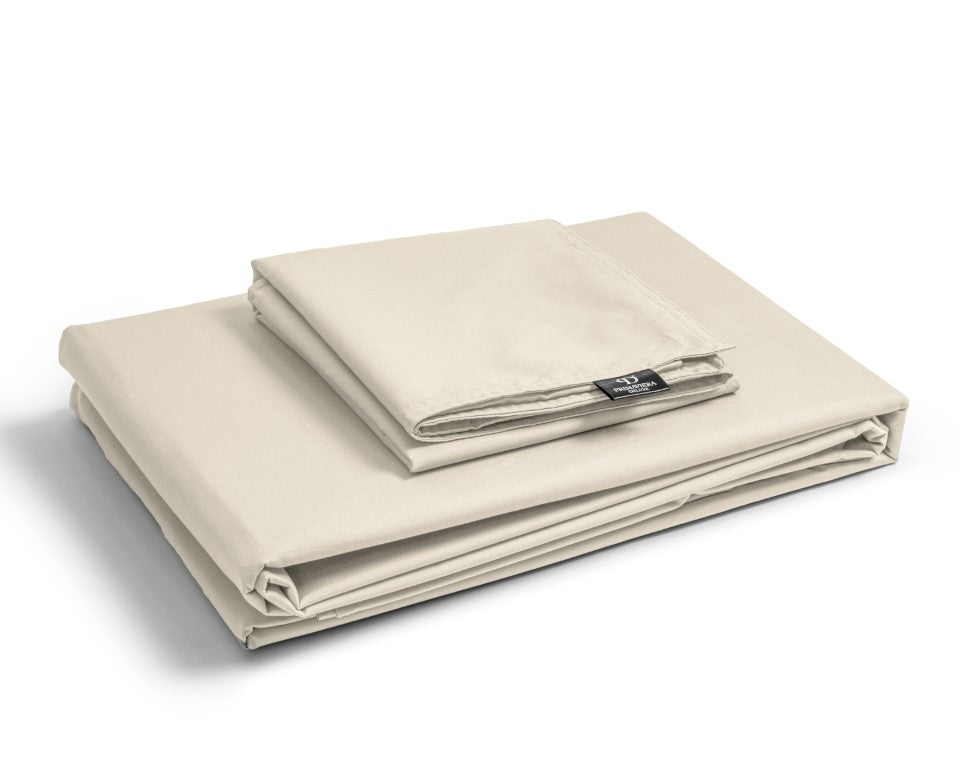 Egyptisch katoen uni dekbedovertrek