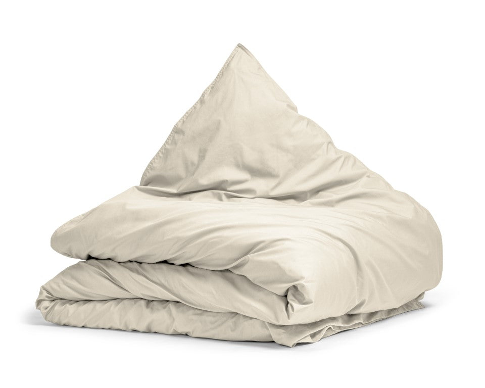 Egyptisch katoen uni dekbedovertrek