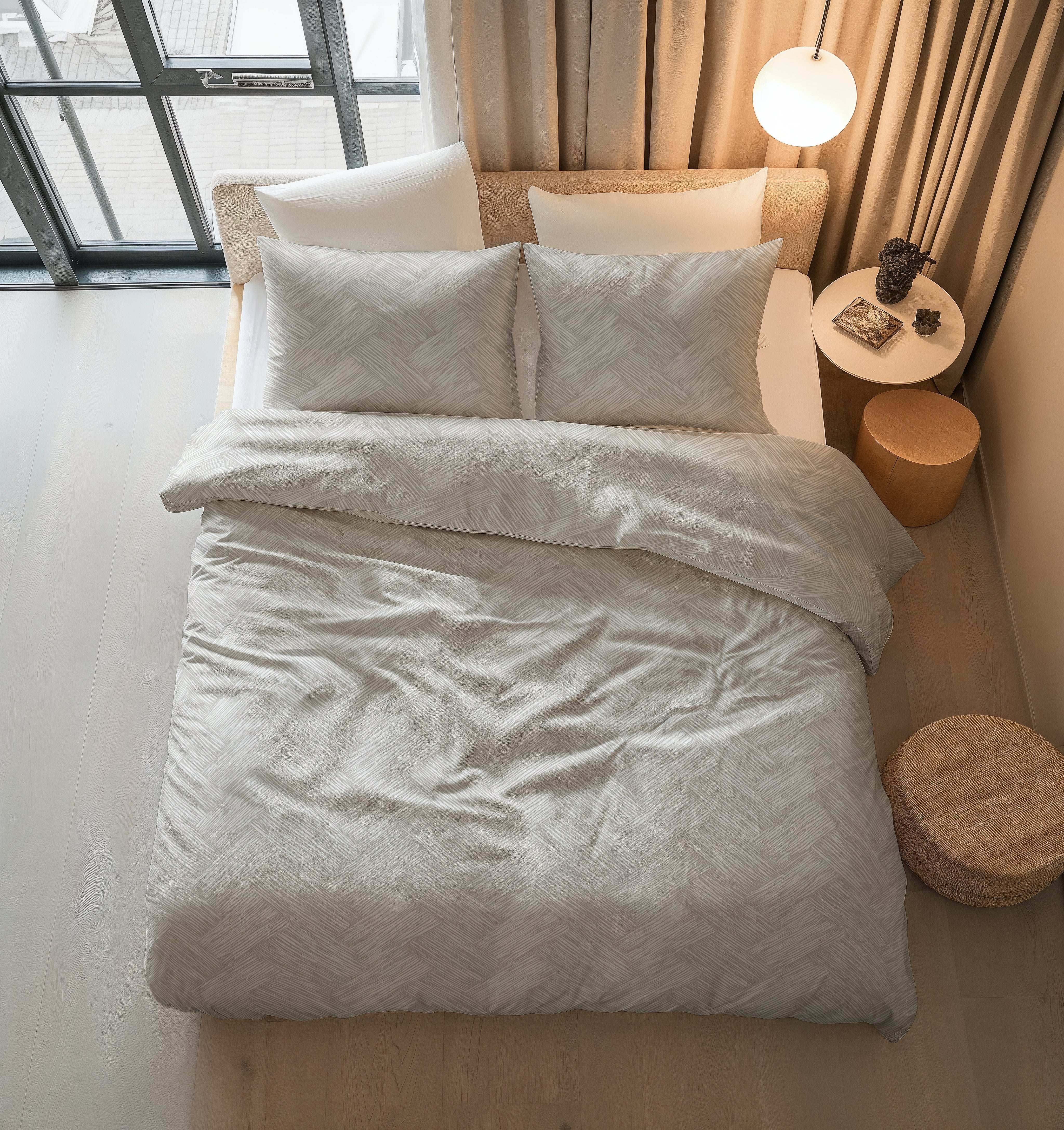 Rattan - Zilvergrijs